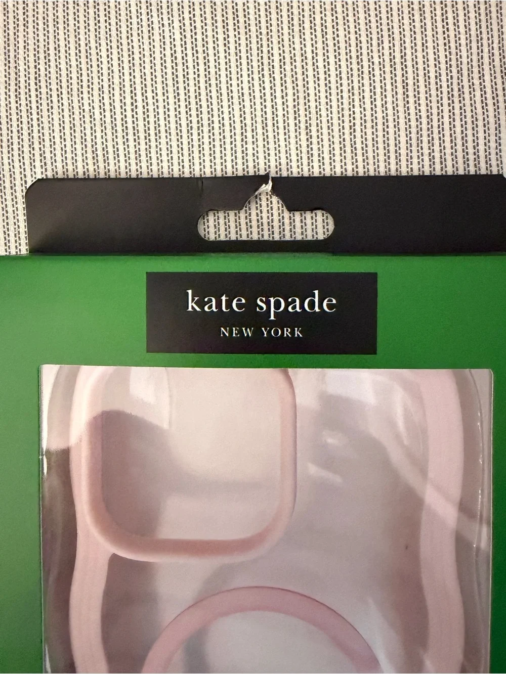 kate spade New York  Pom Pom Pink Wavy Case for iPhone 16 Pro Max NIB